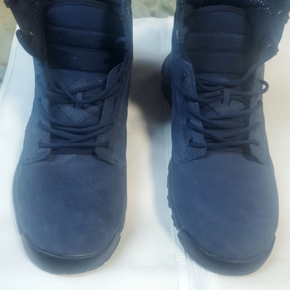 Nike SFB Navy Special Forces 862507-400 6” Blue Obsidian Boots Size 12 New - Picture 9 of 11